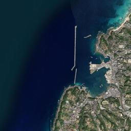 Nishinoomote High Resolution Satellite Map