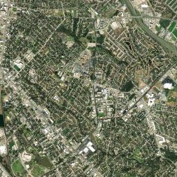 Bryan High Resolution Satellite Map