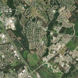 Brazos County High Resolution Satellite Map