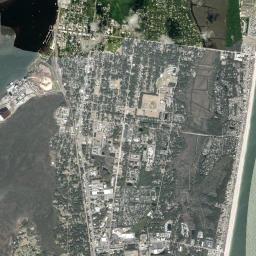 Fernandina Beach High Resolution Satellite Map