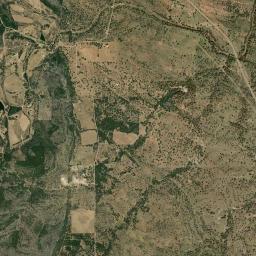 Aerial view of Llano county