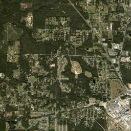 Escambia County High Resolution Satellite Map