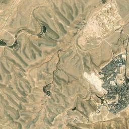 Mitzpe Ramon High Resolution Satellite Map