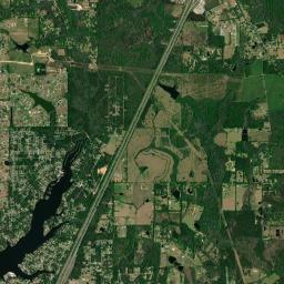 Hide-A-Way Lake High Resolution Satellite Map