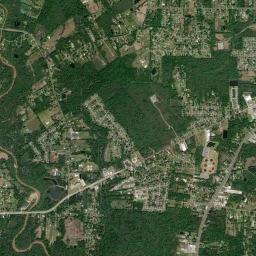 East Baton Rouge Parish High Resolution Satellite Map