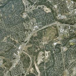 Brushy Creek, TX locator map