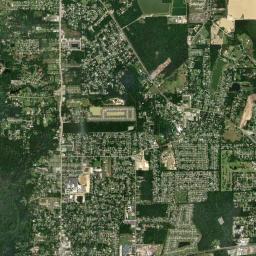 Denham Springs High Resolution Satellite Map