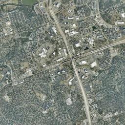 Anderson Mill High Resolution Satellite Map