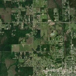 DeQuincy High Resolution Satellite Map