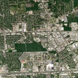 Baton Rouge, Louisiana map(satellite map)