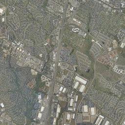 Wells Branch High Resolution Satellite Map