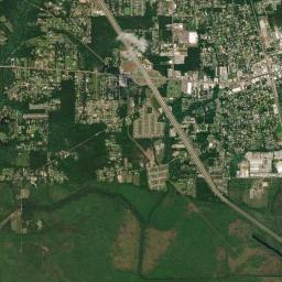 Ponchatoula High Resolution Satellite Map