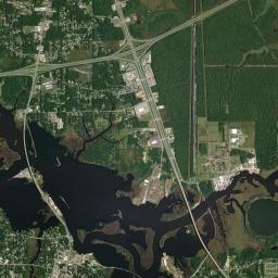 Moss Point High Resolution Satellite Map