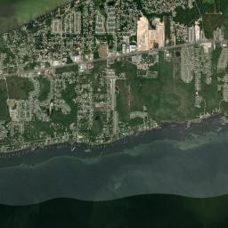 Woodlawn Beach High Resolution Satellite Map