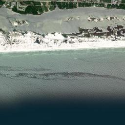 Mary Esther High Resolution Satellite Map