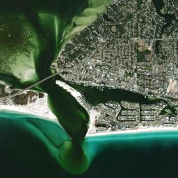 Destin High Resolution Satellite Map
