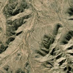 Aerial view of W side of Glass Mountains