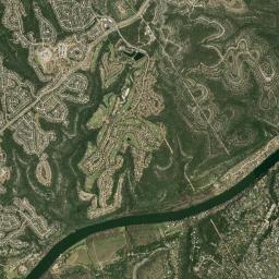 Lost Creek, TX locator map