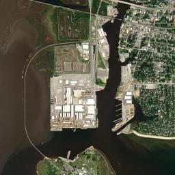 Pascagoula High Resolution Satellite Map