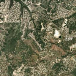 The Hills, TX locator map