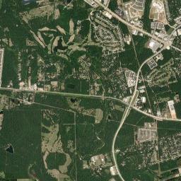 Montgomery County High Resolution Satellite Map