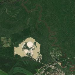 Deweyville High Resolution Satellite Map
