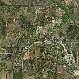 Johnson City High Resolution Satellite Map