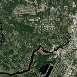Slidell High Resolution Satellite Map