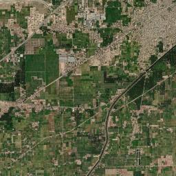Qadirpur Ran High Resolution Satellite Map