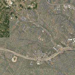 Barton Creek, TX locator map