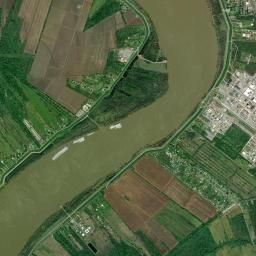 Saint Gabriel High Resolution Satellite Map