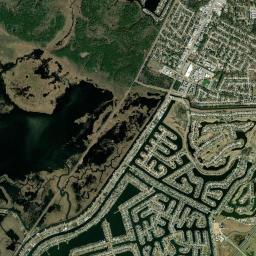 Eden Isle High Resolution Satellite Map