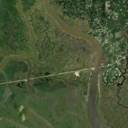 Pearlington High Resolution Satellite Map