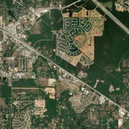 Magnolia High Resolution Satellite Map