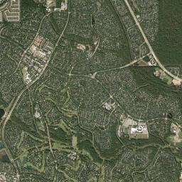 The Woodlands, TX locator map