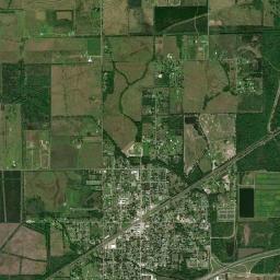 Vinton High Resolution Satellite Map