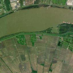 Carville High Resolution Satellite Map