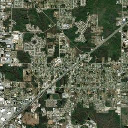 Hiland Park High Resolution Satellite Map