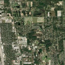 Oak Ridge North High Resolution Satellite Map