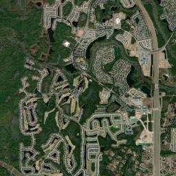 Oakleaf Plantation High Resolution Satellite Map