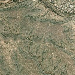 Sanderson High Resolution Satellite Map