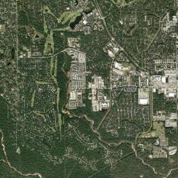 The Woodlands, TX locator map
