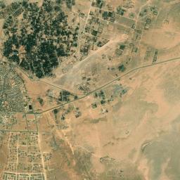 Ghadāmis High Resolution Satellite Map