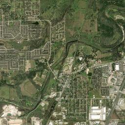 Buda High Resolution Satellite Map