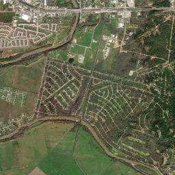 Bastrop County High Resolution Satellite Map