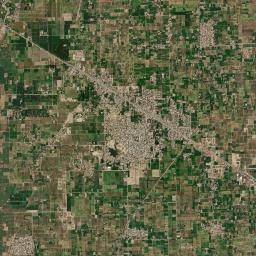 Multan District High Resolution Satellite Map