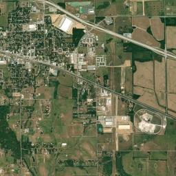Waller High Resolution Satellite Map