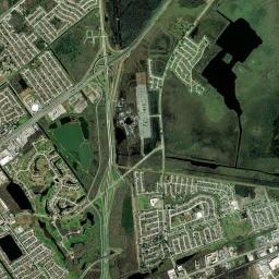 Orleans Parish High Resolution Satellite Map