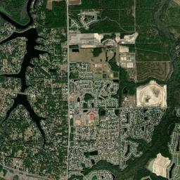 Asbury Lake High Resolution Satellite Map