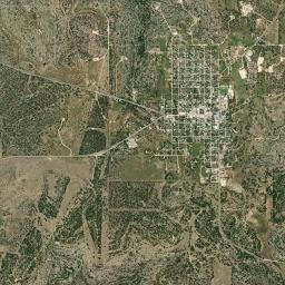 Rocksprings High Resolution Satellite Map